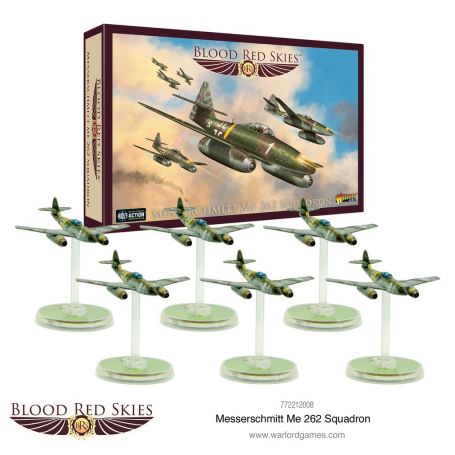 Messerschmitt Me 262 Squadron Add-on and figurine sets for figurine games