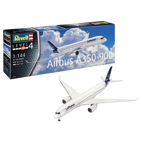 Airbus A350-900 Lufthansa New Livery Model kit