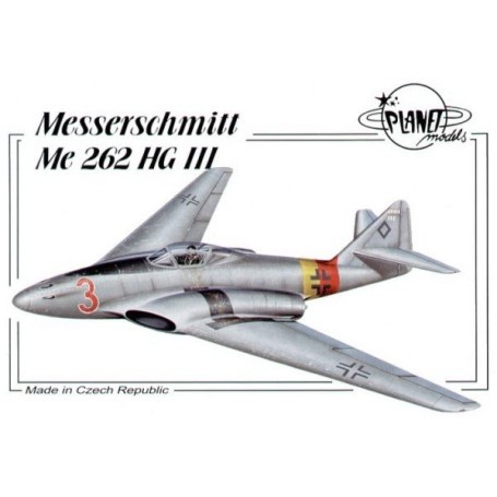 Messerschmitt Me 262 HGIII Model kit