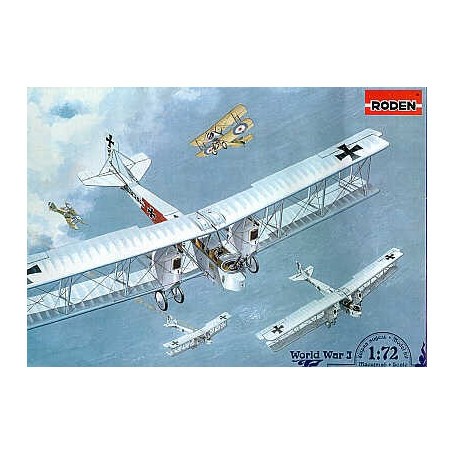 Gotha G.IV German WWI bomber Airplane model kit
