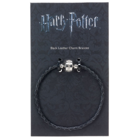 Harry Potter Slider Charm Leather Bracelet 