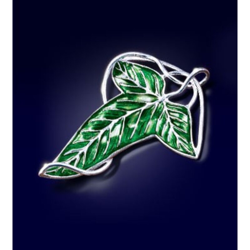 Lord of the Rings Brooch Elven Leaf Brooch (silver plated) 