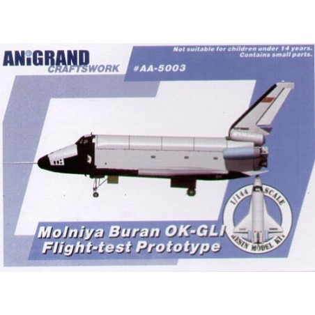Buran Soviet Space Shuttle model kit 1/144 with NEW DECALS 