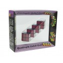 Multi-cube quadruple - 15 x 4 x 12 cm 