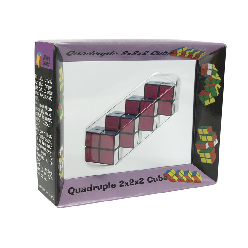 Multi-cube quadruple - 15 x 4 x 12 cm 