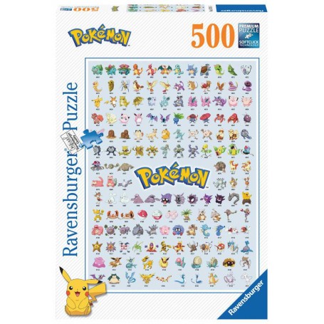 Puzzle Pokédex first generation / Pokémon 