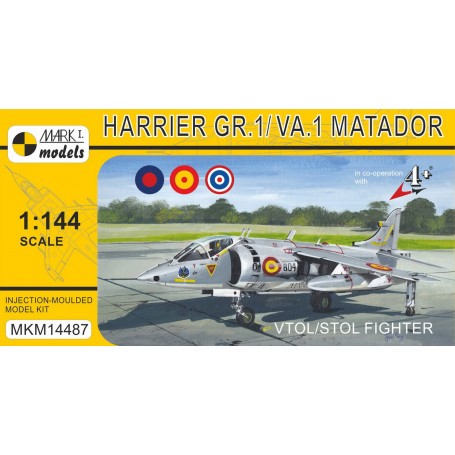 BAe Harrier GR.1/VA.1 Matador The Hawker Siddeley Harrier “Jump JetË? is a British V/STOL aeroplane developed in the 1960s. The 