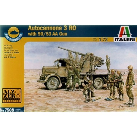 Autocannone RO3 with 90/53 AA Gun Model kit