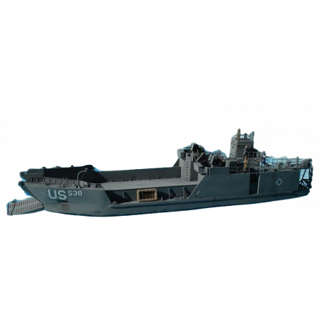LCT6 WWII landing craft.  Model kit