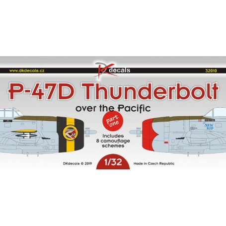 Decals Republic P-47D Thunderbolt over the Pacific, Pt.1 