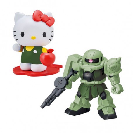 Gundam Gunpla SD Cross Silhouette Hello Kitty Zaku II 