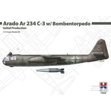 Arado Ar 234 C-3 w/ Bombentorpedo Initial Production Model kit