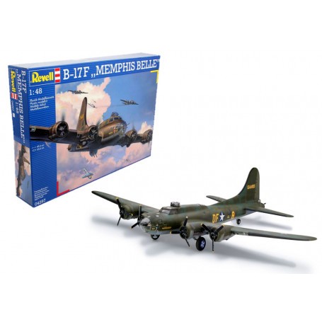 Boeing B-17F Flying Fortress ′Memphis Belle′ Model kit