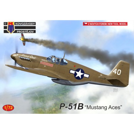 North-American P-51B 'Mustang Aces' Model kit