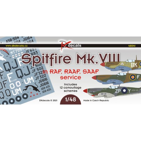 Supermarine Spitfire Mk.VIII in RAF, RAAF, SAAF service1 