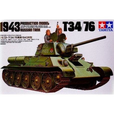 T-34/76 1943 Model kit