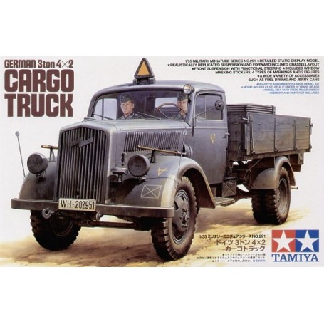 German 3 ton 4x2 Cargo truck Model kit