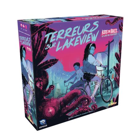 TERRORS ON LAKEVIEW Board game