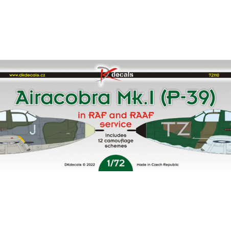 Bell Airacobra Mk.I (P-39) in RAF and RAAF service1 