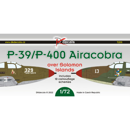Bell P-39/P-400 Airacobra over Solomons Islands1. P-400 Airacobra 