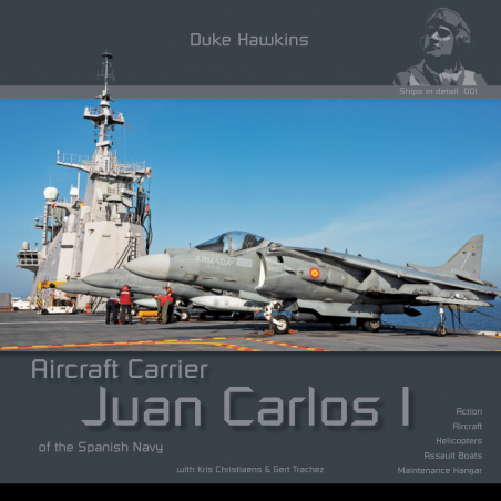 In this book, we present the Spanish aircraft carrier Juan Carlos I in great detail 
