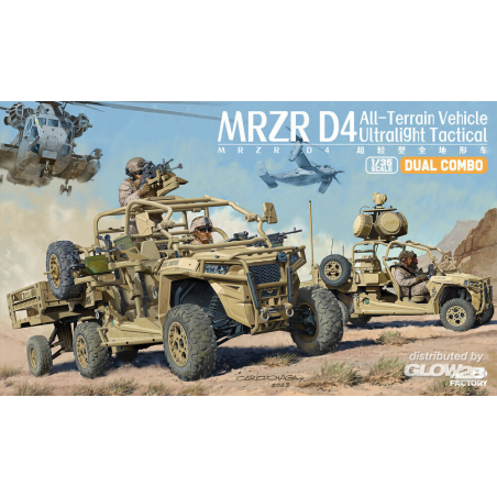 1/35 MRZR D4 Ultralight Tactical All-Terrain Vehicle Model kit