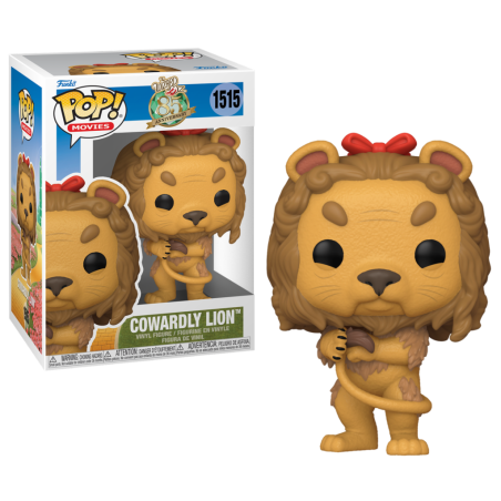 THE WIZARD OF OZ - POP Movies N° 1515 -The Cowardly Lion with Chase Pop figures 