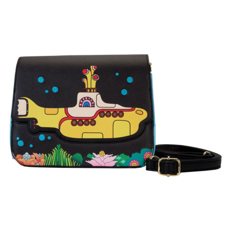 The Beatles by Loungefly shoulder bag Figural Arc Yellow Submarine Flap Pocket 