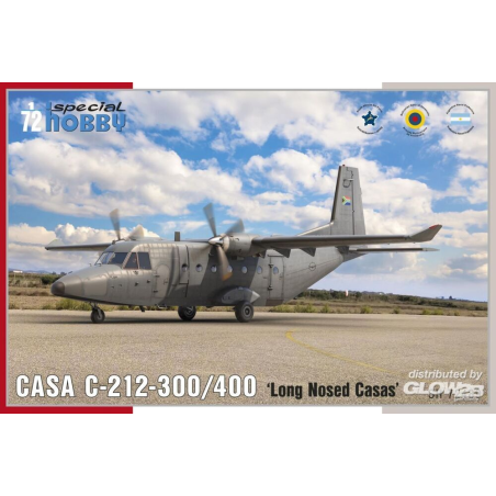 CASA C-212-300/400 'Long Nosed Casas' Model kit 