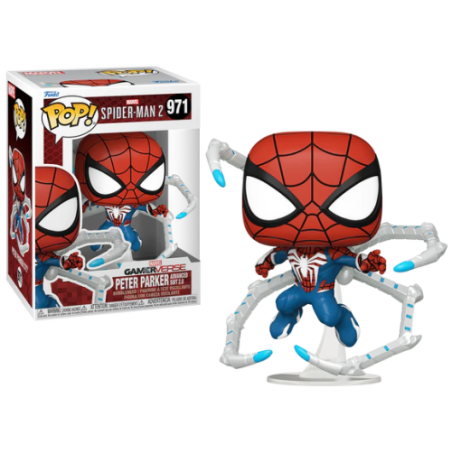 SPIDER-MAN 2 - POP Games N° 971 - Peter Parker (Advanced Suit 2.0) Pop figures 