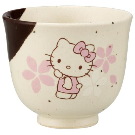 HELLO KITTY - Cherry Blossom - Mino tea cup 7.8x6.5cm 