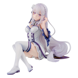 Re:ZERO Starting Life in Another World statuette Melty Princess Emilia Palm Size 9 cm Figurine 