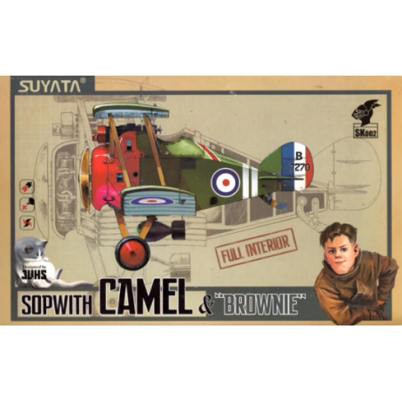 SPOWITH CAMEL AND BROWNIE Model kit 