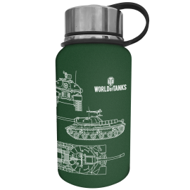 World of Tanks Thermos 650ml green 