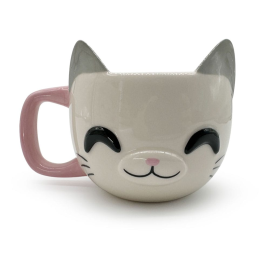 White Cat Mug