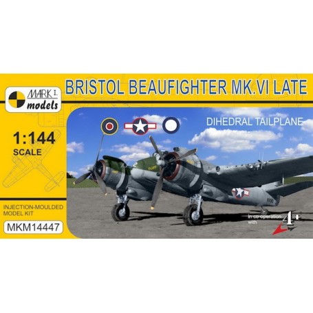 Bristol Beaufighter Mk.VI Late 'Dihedral Tailplane' (RAF, RAAF, USAAF) Model kit