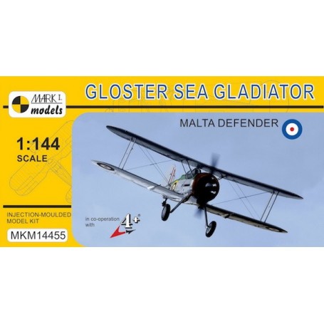 Gloster Sea Gladiator 'Malta Defender' (decals RAF, FAA) Model kit